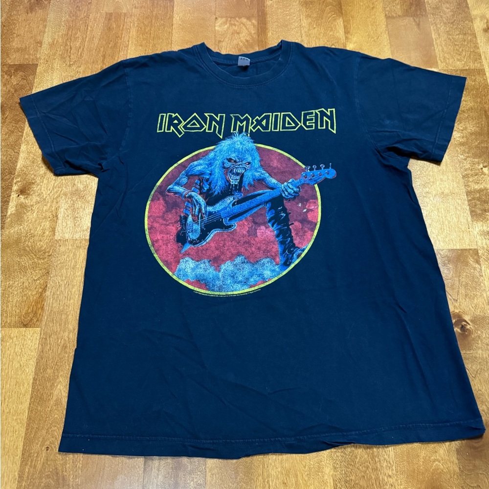 Iron Maiden 2009 Vintage Rock Band Tee